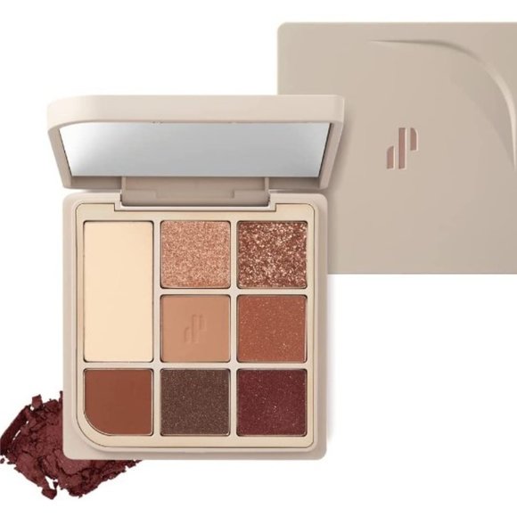 Heart Percent Eye shadow Dote On Mood Eye Palette 03 Vermilion Facets - Picture 1 of 7